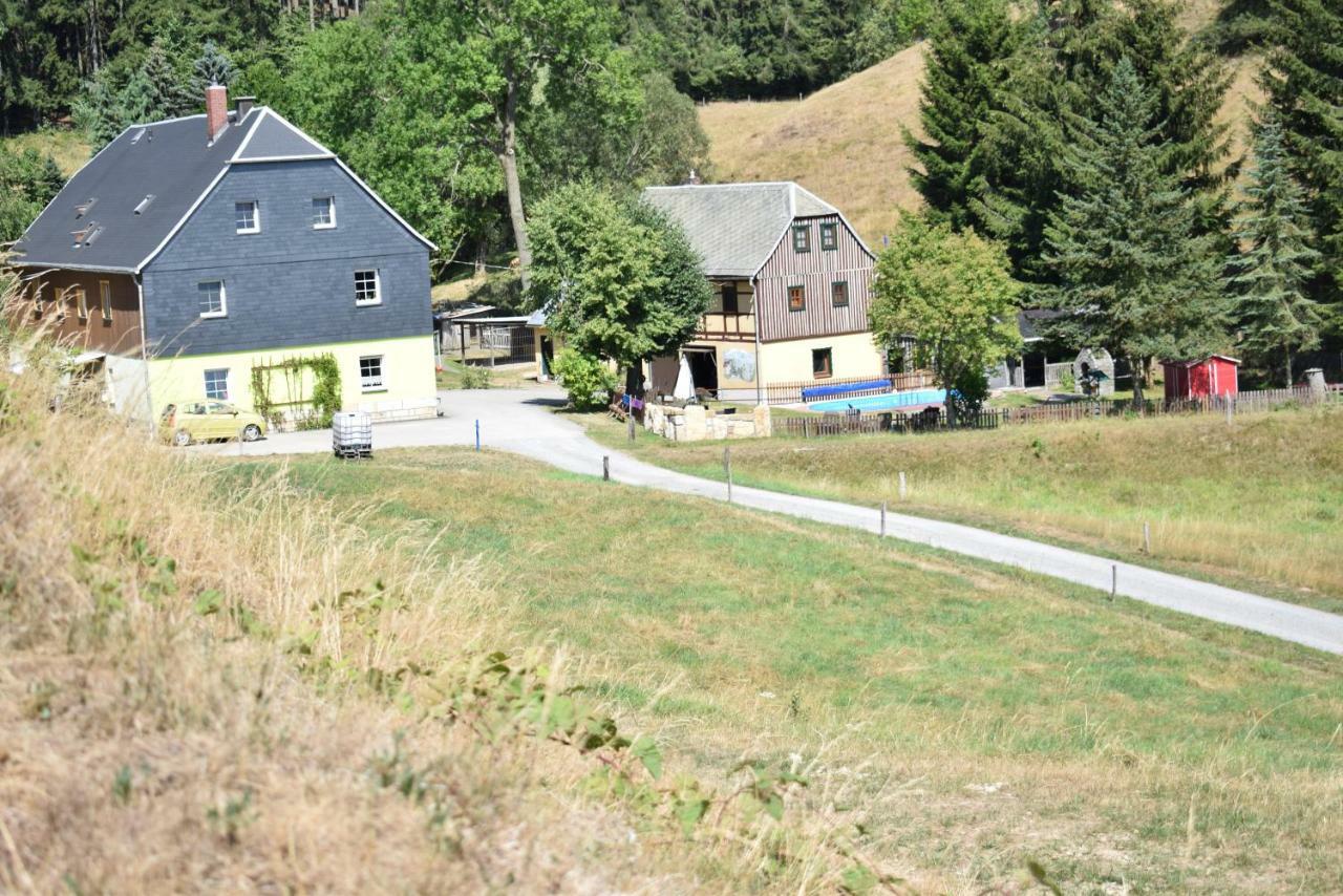 Ferienwohnung Waldmühle Saupsdorf Exterior foto